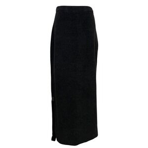 Henriette Steffensen Copenhagen Maxi Skirt Women Long Slit Medium Minimalist